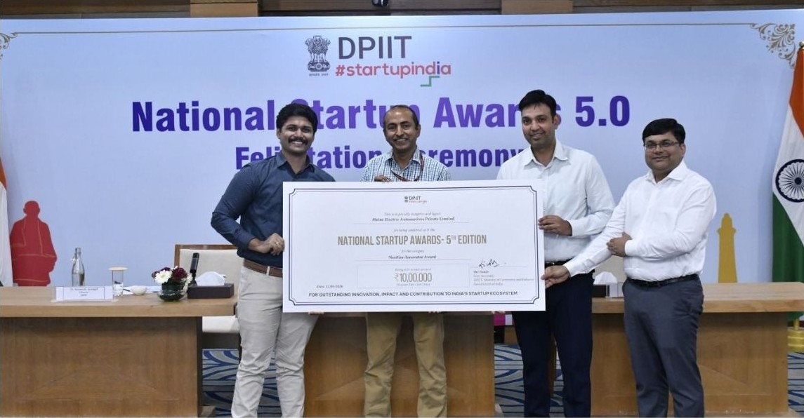 Meine Electric Wins NextGen Innovator Award at National Startup Awards 5.0